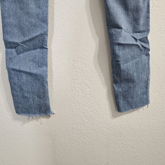 RAG & BONE Distressed Cate Skinny Jeans in Birdie Blue Size 25 - Picture 4 of 7
